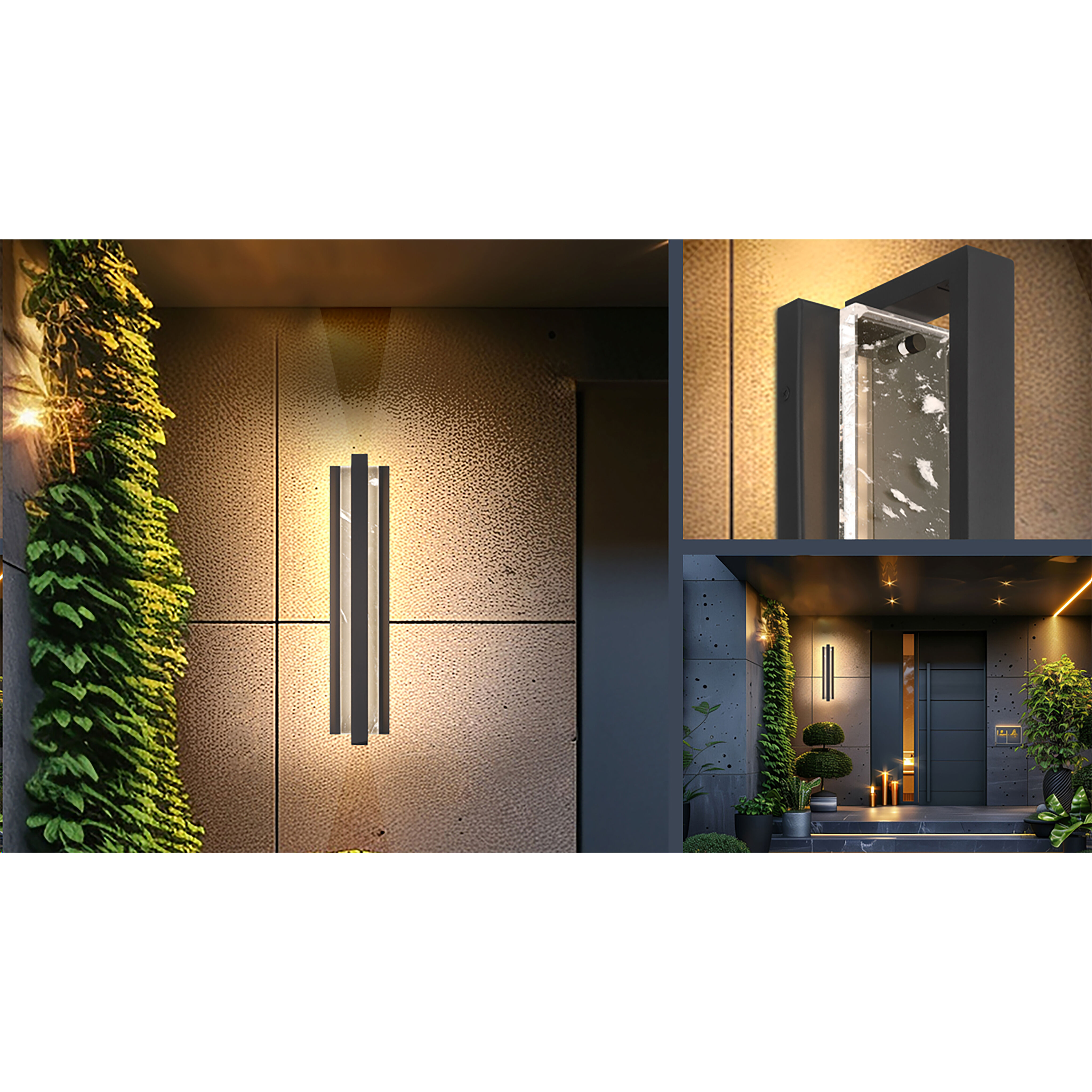 Hvar Outdoor Wall Sconce in Sand Coal, Great Outdoors